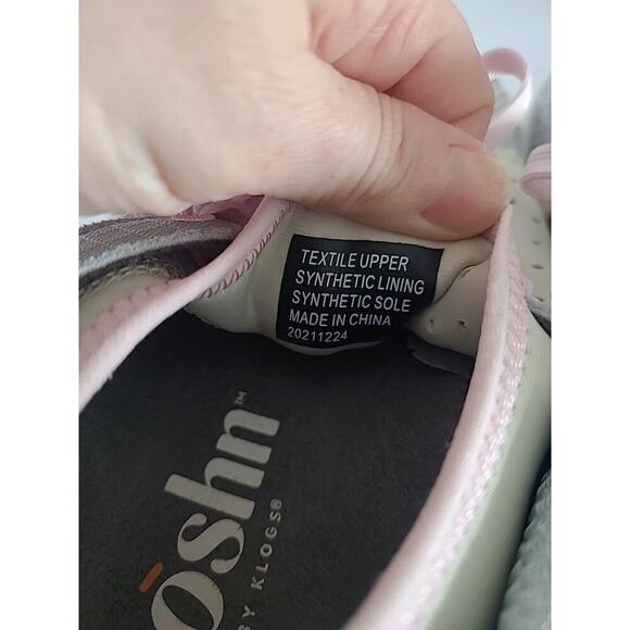 Klogs Moshn Rhythm WMS SZ 7M Shoes Orthotic Walking Blue Pink Oil Slip Resistant - Picture 12 of 12